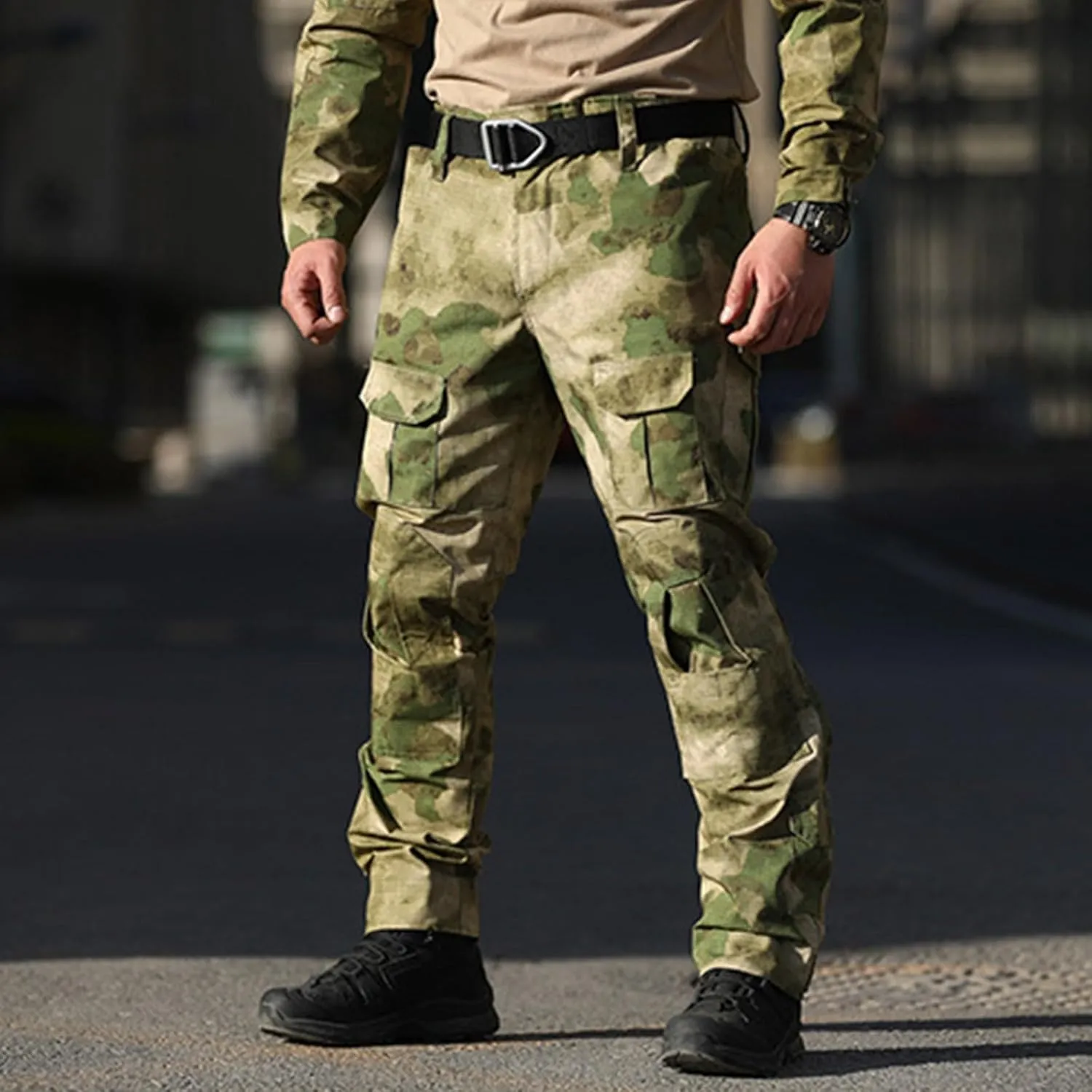 Tactical Pants for Men Lightweight Cargo Pants Stretch Work Pants Multi Pockets Hiking Pants Outdoor Activity Pants