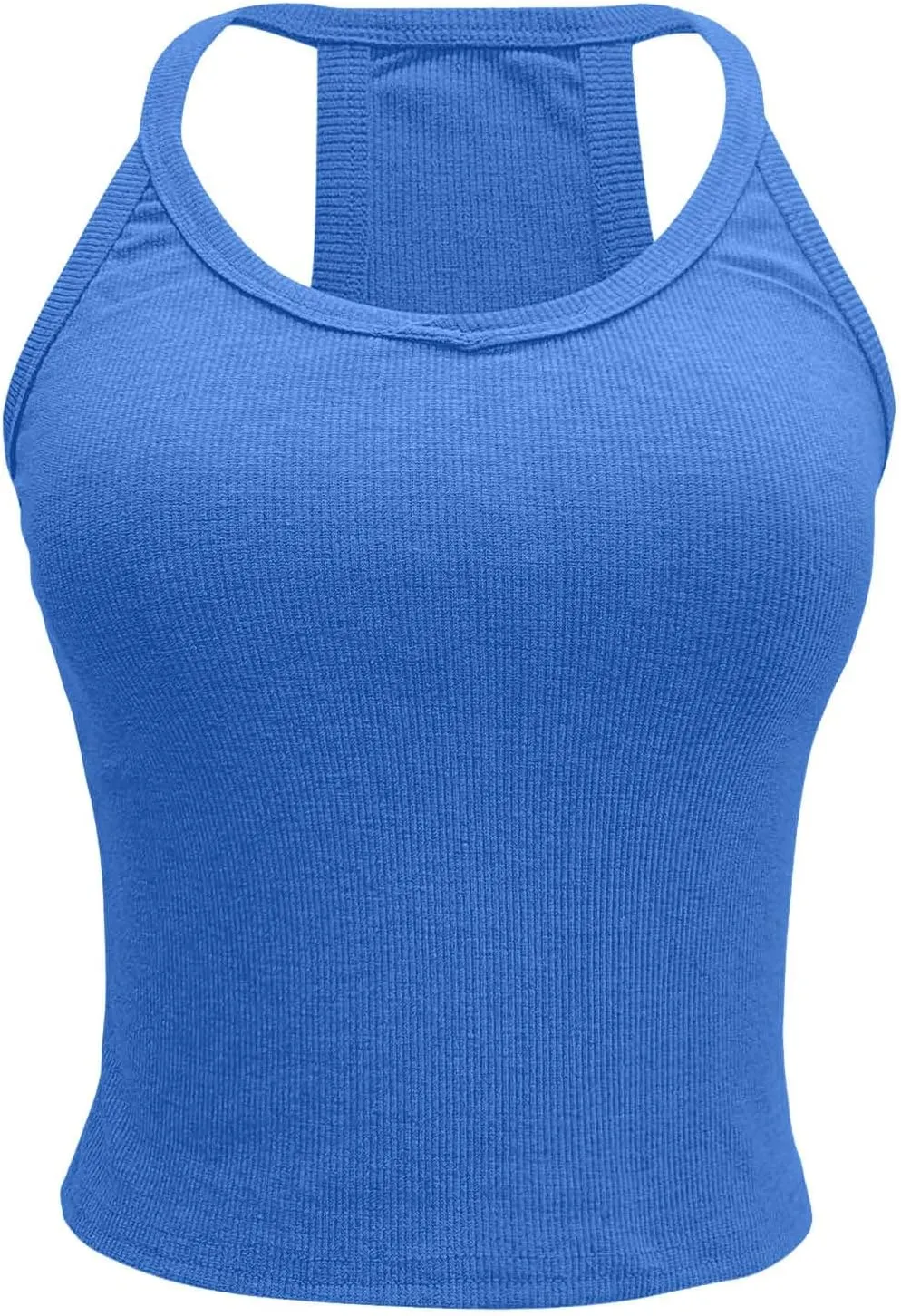 Tank Tops for Women Crop Camisole Summer Fashion Sleeveless Ribbed Workout Basic Going Out Gym Spring Clothes