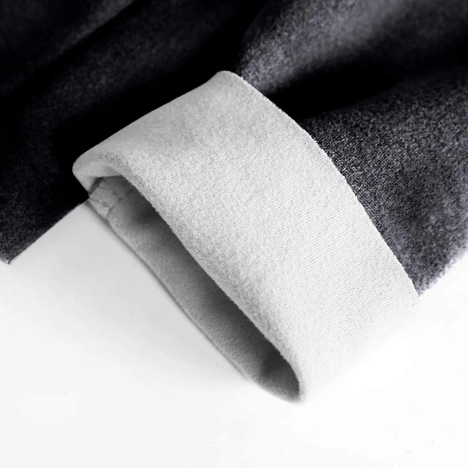 Thermal Underwear for Women, Women's Long Sleeve Lounge Sets Soft Fleece Round Neck Pj Tops with Jogger Pants
