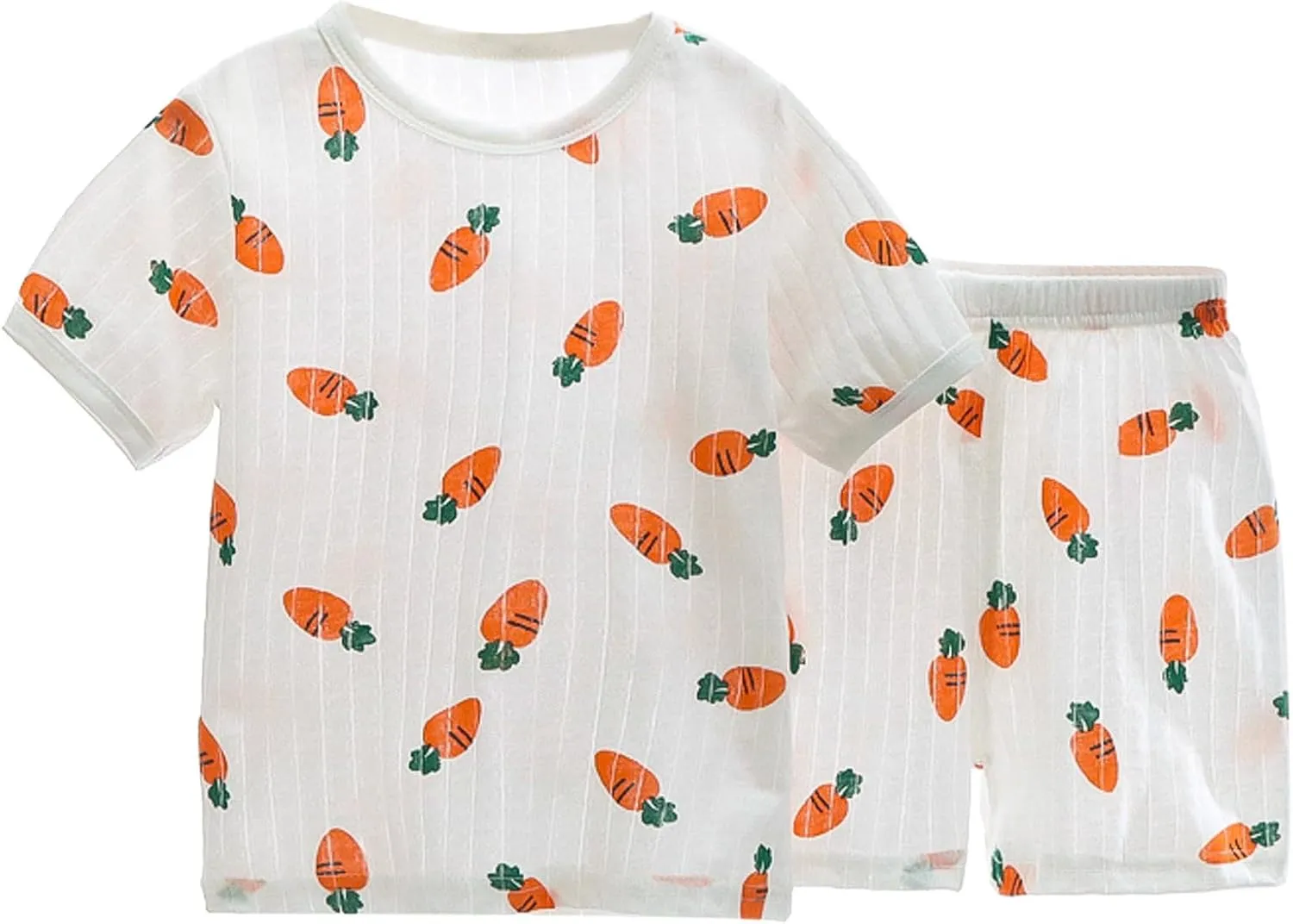 Toddler Boys Girls Pa𝗷amas Set Cute Dinosaur Print P𝗝s Slee𝗽wear Kids Cotton Loun𝗴e Clothes Soft Comfy N𝐢ghtwear