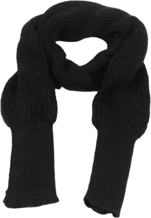 Womens Scarf with Sleeves Winter Cable Knit Sweater Tops Wrap Sweatshirts Soft Plus Size Shawel Warm Crochet Scarves