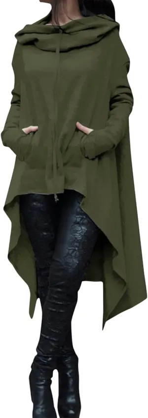 Women's Sweatshirt Full-Zip Hoodie Spring And Autumn Fashion Hooded Padded Sweatshirt Long Sleeve Zipper Sport Coat